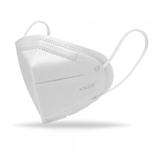 KN95 Flatfold Mastermed KN95 Face Mask With Ear Loop-WHITE - box 50 pieces